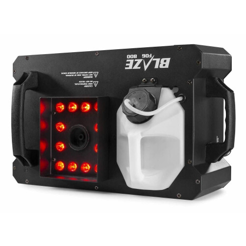 beamz Blaze800 Vertical Smoke Machine, 800W, RGBW LEDs, Remote Control 1