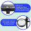 Axus AXK4 Electronic Drum Kit Starter Pack with Quiet Mesh Heads 4