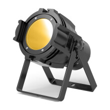 LeLeght 80W COB LED Par Stage Light with Warm&Cold White, Professional DMX Strobe Light for Parties, Christmas, Concert, Theater, Live Streaming, Wed