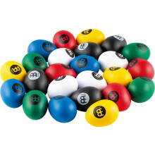 Meinl Percussion Egg Shaker Set - 24 Egg Shaker in a set with clear, soft Sound - Musical Instrument - Plastic, Multicolor (ES-SET24-MC)