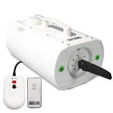 EM FXLAB Snow Storm III 420W Artificial Snow Machine with LED Light Show & Remote Control – Portable Snow Maker for Christmas Decorations, Parties,