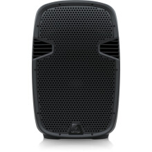 Behringer PK115A Active 800 Watt 15" PA Speaker System with Built-in Media Player, Bluetooth* Receiver and Integrated Mixer