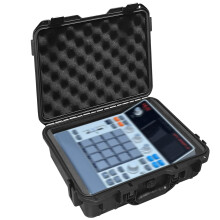 Hard Case for Akai Professional MPC Sample, Equipped with Comfortable Carry Handle and Customizable Foam Interior
