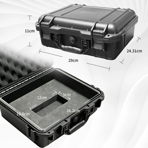 Hard Case for Akai Professional MPC Sample, Equipped with Comfortable Carry Handle and Customizable Foam Interior 1