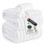 Bedsure Soft Queen Size Blanket for Bed Bright White 90"x90" 1