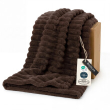 Bedsure Soft Twin XL Blanket for Bed Dorm Chocolate Brown 66"x90"