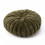 Homescapes Round Pleated Cushion, 36 cm 3