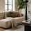 Homescapes Round Pleated Cushion, 36 cm 5