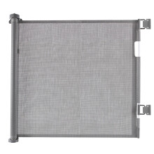 Eyeleaf Retractable Stair Gate,One Handed Operation,Extends Up Wide150cm/High 86cm,Baby Gate for Stairs,Doorways,Kitchen,Hallways,Stair Gates for Bab