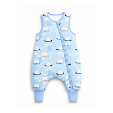 JiAmy 2.5 Tog Baby Sleeping Bag with Legs Toddler Blue Polar 3-4 Years