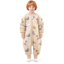 MIKAFEN Long Sleeve 3.5 Tog Baby Sleeping Bag with Legs,4-5 years