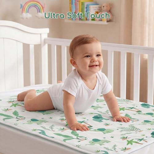 Yukkidds Waterproof Bed Wetting Sheets for Kids, Potty Training Bed Pads 1