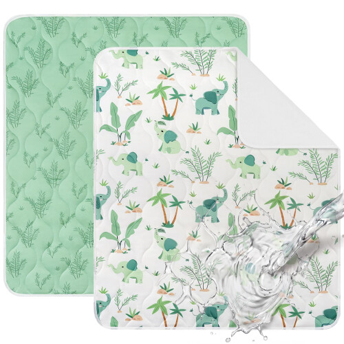 Yukkidds Waterproof Bed Wetting Sheets for Kids, Potty Training Bed Pads