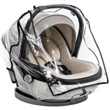 Universal Baby Car Seat Rain Cover Waterproof Clear Window Infant Carrier