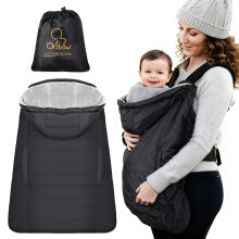 Orzbow Baby Carrier Rain Cover, Black