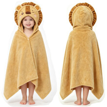 Fayscingo Baby Hooded Bath Towel Swaddle Blanket Infant Toddler Soft Warm Absorbent Swimming Shower Poncho Towel Wrap for Boys and Girls
