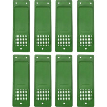 8 Inch Groene Ventilatieopening voor Zeecontainers, 8 Stuks, Ventilatieset voor Vrachtcontainers en Vrachtwagens