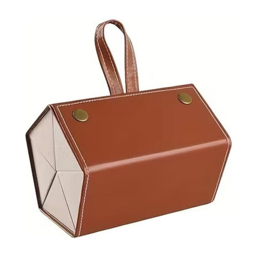 5 Slots Foldable Sunglasses Storage Case Hard Shell Portable Eyeglass Organizer Box with Handle for Travel