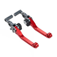 Verstellbare Brems- und Kupplungshebel Aus Aluminium für Yozma IN10 Elektro-Dirtbikes, Zubehör, Rot