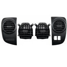 4pcs Dash Side Air Outlet Panel & A/C Air Conditioner Vent Grille Kit for D-Max 07-11 8-97299-274-0 8-97299-273-0