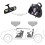 Babyspegel i Bil, Universal, Splittersäkert Glas, Bakåtvänt Säte för Biltillbehör 4