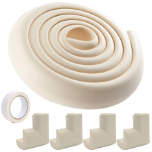 Hao Zhu Baby Corner Protectors, 4m Edge Protector & 10 Foam Corners