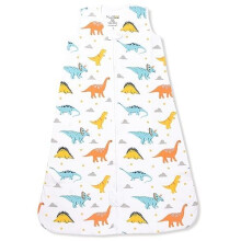 Organic Cotton Baby Sleeping Bag 1.0 TOG Wearable Blanket Sleep Sack 1-Pack