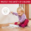 10 Pack Safety Plug Socket Covers UK, Baby Proof Socket Protectors 4
