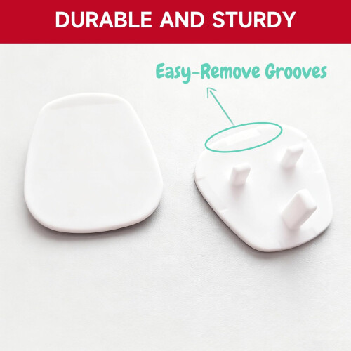 10 Pack Safety Plug Socket Covers UK, Baby Proof Socket Protectors 2