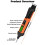 Voltage Tester 3-300V NCV AC  Voltage Detector Neutral/Live Wire Test with Flashlight Electrical Pen 8
