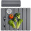 Foldable Dish Drying Mat (40x30cm) - Non-Slip, Quick-Absorbing Sink Drying Mat 4