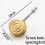 Drumstick Ears Drum Bogs 3cm Hole Bogs Snare Drum Gold Bogs Musikinstrumentenzubehör 6