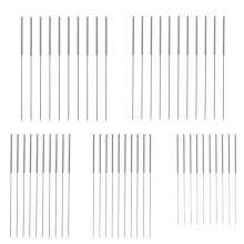 Printer Nozzle Cleaning 50Pcs Stainless Steel Needles for Clog Removal 0.2 0.25 0.3 0.35 0.4mm Extruder Nozzles Cleaner