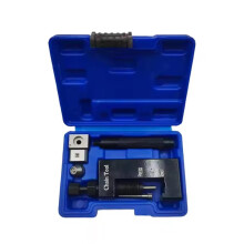Heavy Duty Chain Breaker Tool Set Motorcycle Chain Removal & Riveting Tool for Oil Seal Chains