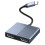 Répartiteur  pour Double Écran, Adaptateur USB-C Vers , Hub  MST 1