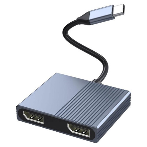 Répartiteur  pour Double Écran, Adaptateur USB-C Vers , Hub  MST