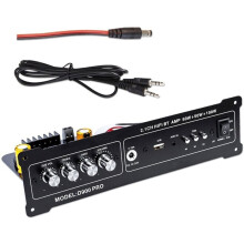 2.1-Kanaals Audio-Eindversterker 50Wx2 + 100W Digitale Module Subwoofer AUX BT Draadloos 12/24V Stereo Hifi-Luidspreker