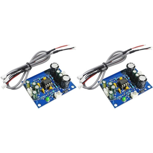 2pcs 5532 Preamplifier Board 12-35V  Single Power Interchangeable Single Power Front Panel Audio Amplifier Board