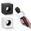 4Pcs Portable Square  Microphone Flag Station Interview Mic Flag Station with Foam Microphone Accessories 3