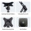 Support Pliable pour Écran Support pour Écran avec Rotation à 360 et Support Réglable pour Tablette Support Articulé pour Bureau 6