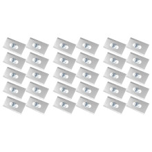 30 Stuks Roestvrijstalen Grasmaaierbladen voor Universal, Vervangende Snijbladen voor Tuinmachines.