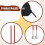 1set Magnetic  Alignment Stick Set,A Training Tool for Swing Correction and Directional Aid 2