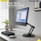 Support Pliable pour Écran Support pour Écran avec Rotation à 360 et Support Réglable pour Tablette Support Articulé pour Bureau 7