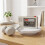 Cassette Player Portable Multi-Functional Retro Two-Way  Receiver/Transmitter Cassette Player/Record Player 2