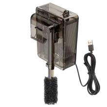 Kleiner Hang--Filter für Aquarien - USB-Betriebene 3-W-Wasserfallpumpe, Kompakt und Leise für Kleine Aquarien