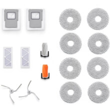 Replacement Parts for ROMO A2/P2 Robot Vacuum Cleaner Main Side Brush Filter Dust Bag Mop Pad