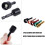 Magnetic Nut Driver Set for Impact Drill SAE 10PCS 1/4" Power Driver Hex Socket Adapter Bolt Drivers Set Nut Setters 4