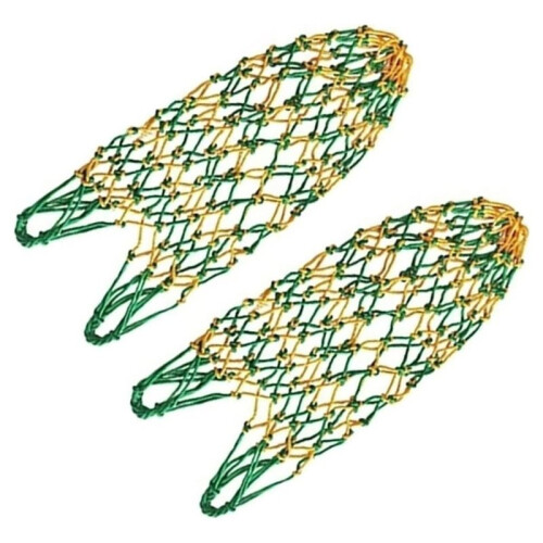 2pcs Slow Feed Hay Net,Durable Hanging Hay Feeder for Stables, Trailers, and Equestrian Events 1