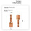 Magnetic Nut Driver Set for Impact Drill SAE 10PCS 1/4" Power Driver Hex Socket Adapter Bolt Drivers Set Nut Setters 6