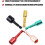 Magnetic Nut Driver Set for Impact Drill SAE 10PCS 1/4" Power Driver Hex Socket Adapter Bolt Drivers Set Nut Setters 5